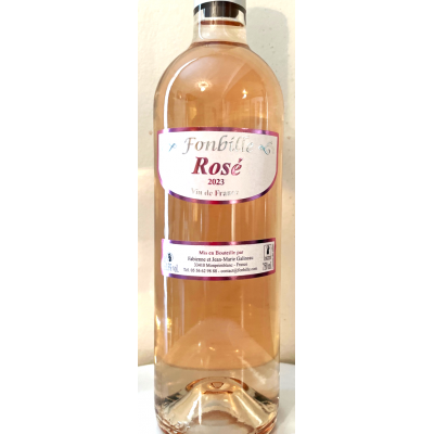 Rosé 2023.  Fonbille 75cl