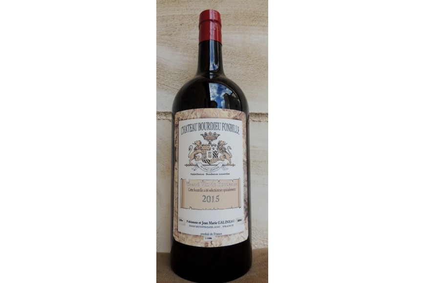 DOUBLE MAGNUM  COTES BORDEAUX ROUGE 2015