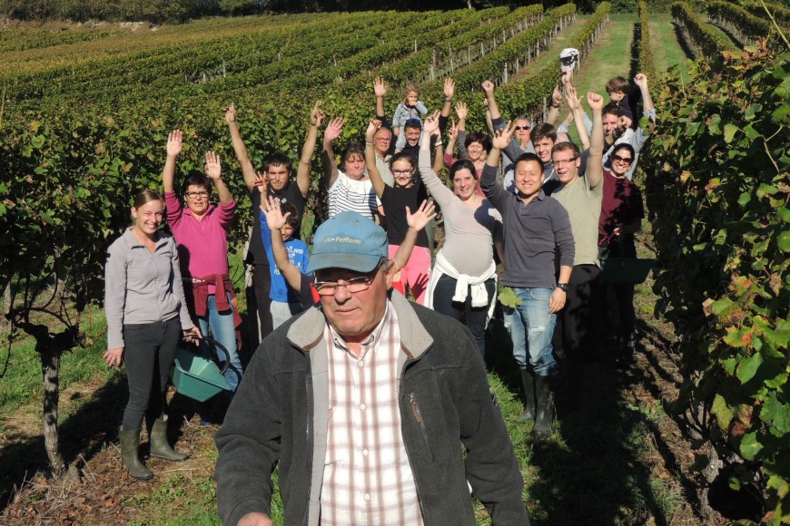 VENDANGES EN FAMILLE