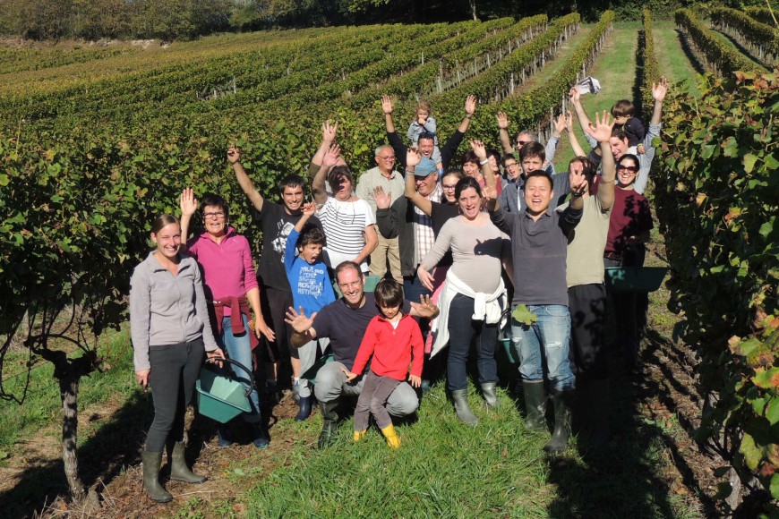 VENDANGES EN FAMILLE